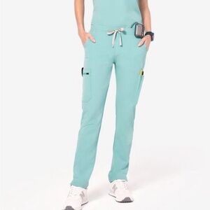 FIGS good condition women's Seaglass Yola™ - Scrub Pants - XL / Seaglass